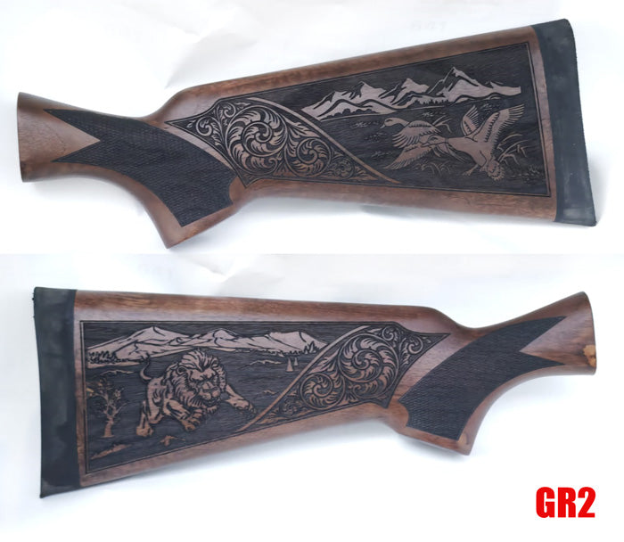 Üzümlü 12 cal. gazlı sistem işlemeli otomatik dipçiği ürün görseli mahmutogluav av malzemeleri Üzümlü 12 cal. gazlı sistem işlemeli otomatik dipçiği ürün görseli