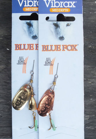 Blue fox SÜPER VİBRAX 7 g alabalık kaşığı 2 ADET