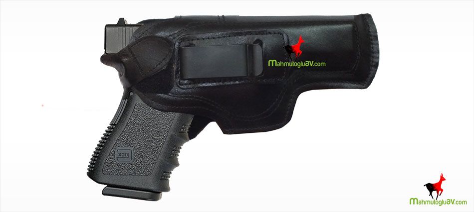 Hobby Hakiki deri Glock 19 tabanca iç kılıfı