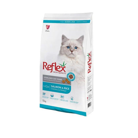 Reflex somonlu kısırlaştırılmış kedi maması 15 kg