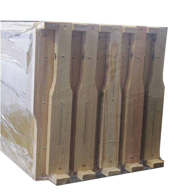 mahmutogluav av malzemeleri Petek bağlanmış hazır 24'lük arı çıtası 24x47 cm 10 adet ürün görseli