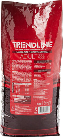 Trendline Kuzu Etli Yetişkin Köpek Maması 15 kg