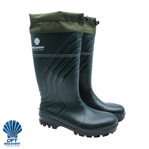 DFT Hunter Yeşil PVC Konçlu Çizme