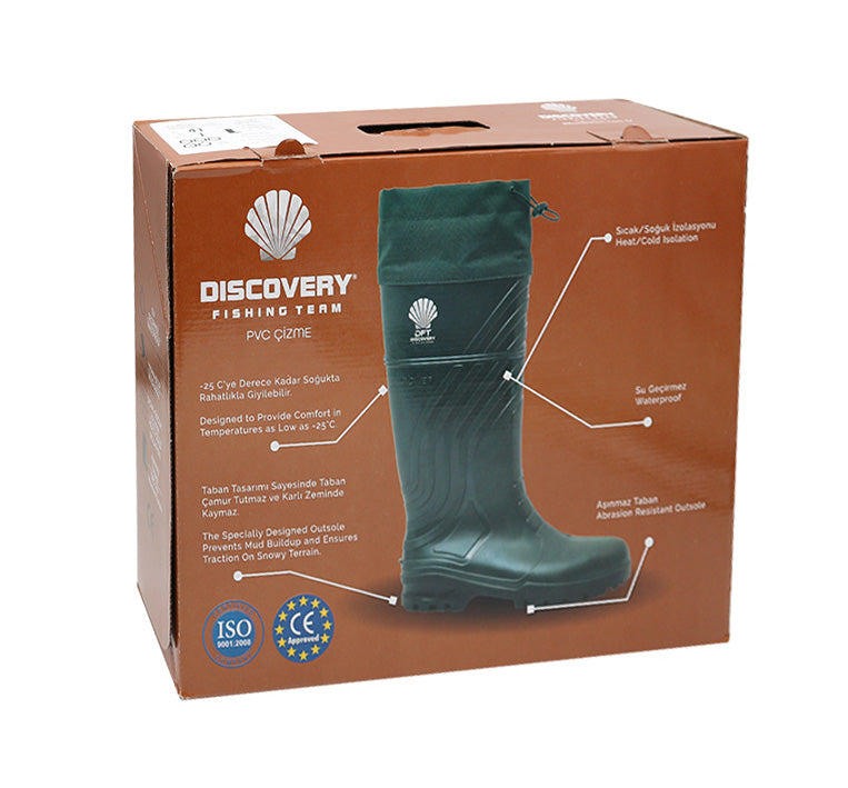 mahmutogluav av malzemeleri DFT Hunter Yeşil PVC Konçlu Çizme ürün görseli