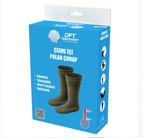 DFT Hunter Polar Haki Çorap No: 42-43-44