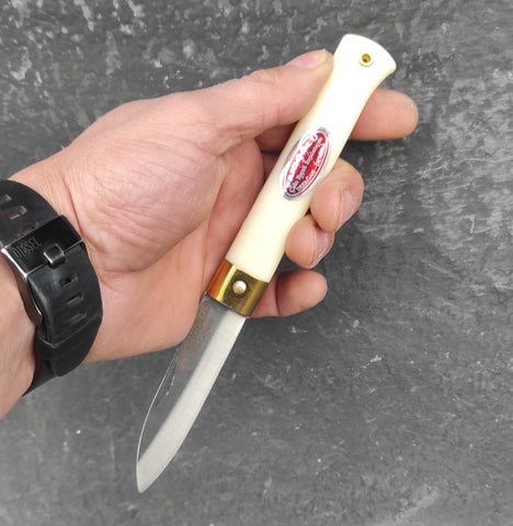 Fakıoğlu 11 cm beyaz kabza paslanmaz çakı