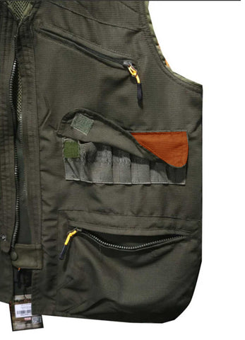 Hunthink Premium HK35-T Haki Turuncu Avcı Yeleği