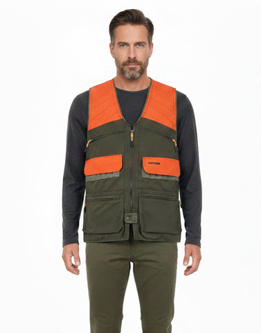 Hunthink Premium HK35-T Haki Turuncu Avcı Yeleği