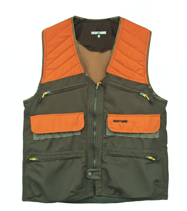 mahmutogluav av malzemeleri Hunthink Premium HK35-T Haki Turuncu Avcı Yeleği ürün görseli