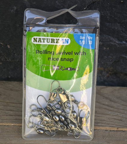 Nature in paslanmaz çelik klipsli fırdöndü