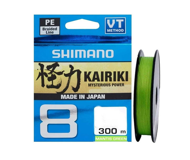 Shimano Kairiki 8X 300 M 010 mm mantis green İp Misina