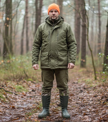 Sonimix Haki Eva Termal çoraplı Çizme