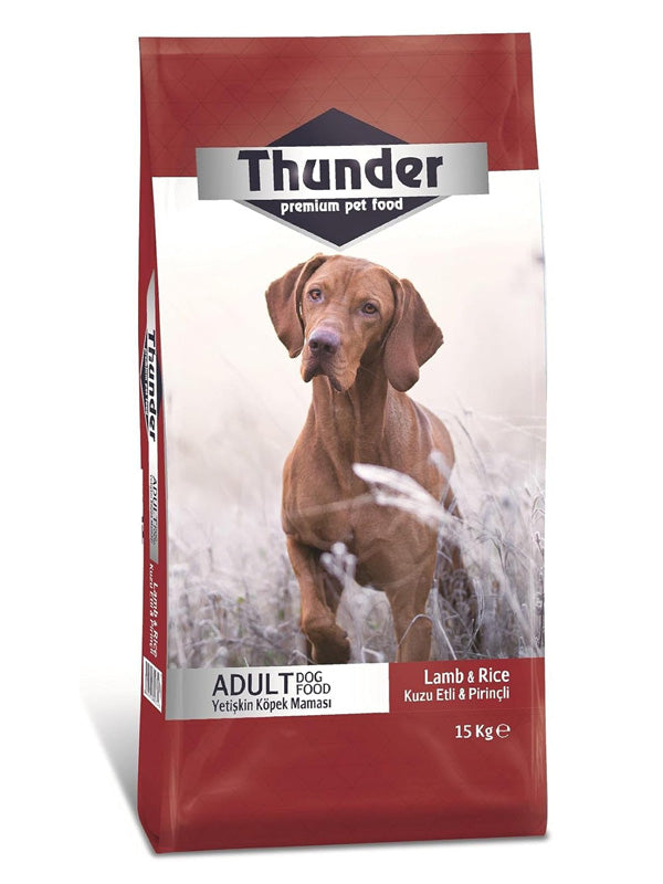mahmutogluav av malzemeleri Thunder Kuzu Etli Yetişkin Köpek Maması 15 kg ürün görseli