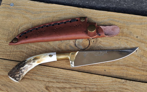 Yavuz Bıçak 23 Cm geyik boynuzu kabze tasarım bıçak