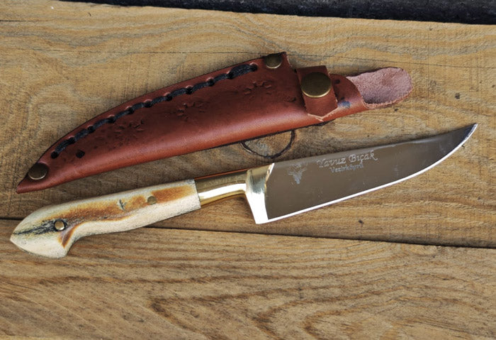 mahmutogluav av malzemeleri Yavuz Bıçak 4116 Çelik 23 Cm geyik boynuzu kabze bıçak ürün görseli
