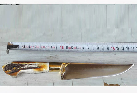 Yavuz Bıçak 4116 Çelik 23 Cm geyik boynuzu kabze bıçak