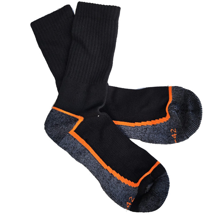 mahmutogluav av malzemeleri Baff dikişsiz siyah gri termal çorap ürün görseli