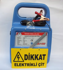 Elektrikli çit cihazı 40 dönümlük mavi ledli