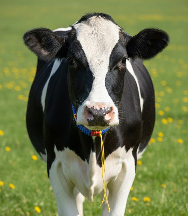 mahmutogluav av malzemeleri Bayraklı Boncuklu inek koyun keçi tasması ürün görseli