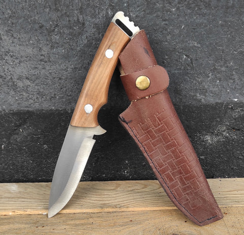 Yatağan YT03 24 cm ceviz kabze bıçak