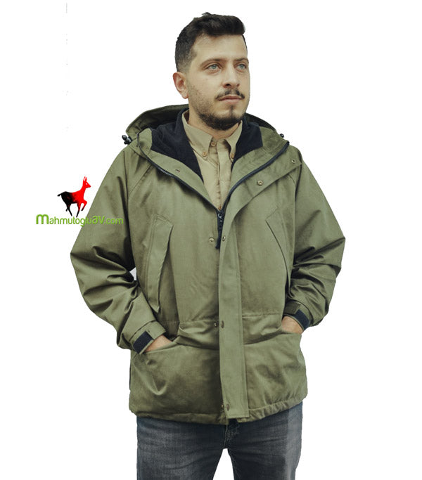 Challenger membran haki su geçirmez outdoor avcı montu