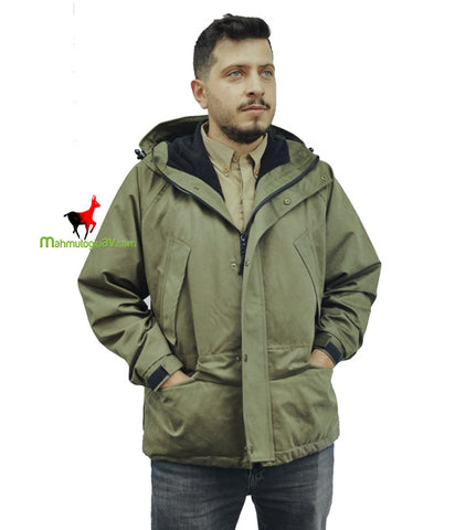 Challenger membran haki su geçirmez outdoor avcı montu