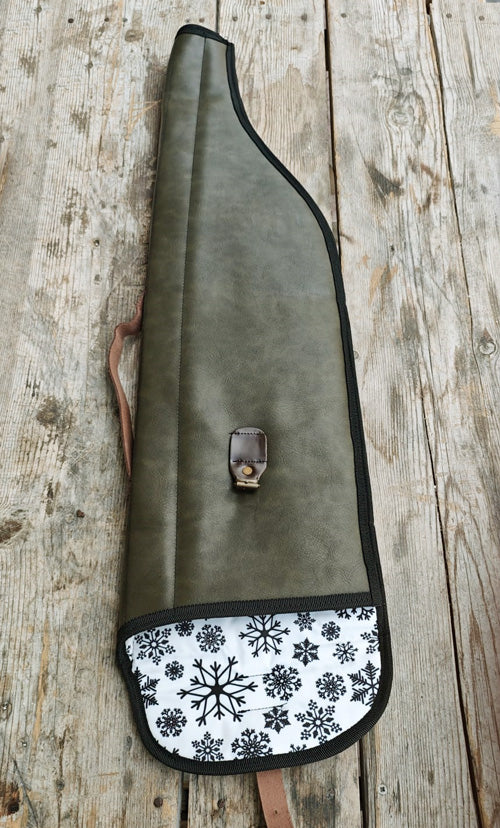 UMUT Haki lüks 71 76 cm çifte poze tüfek kılıfı