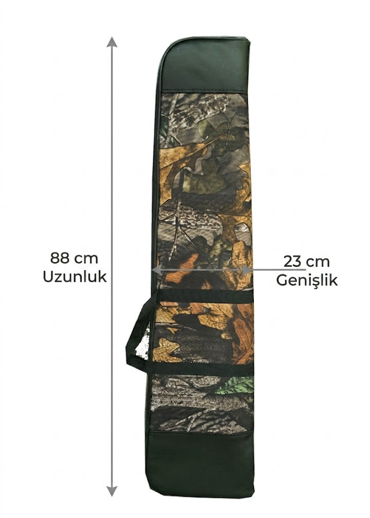 Asil ağaç desen çifte poze tüfek kılıfı 76-71-66 cm