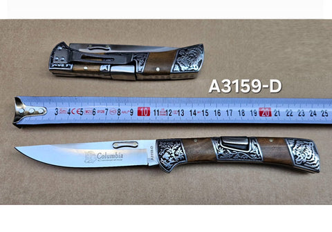 TR Columbia A3159-D özel seri çakı bıçağı