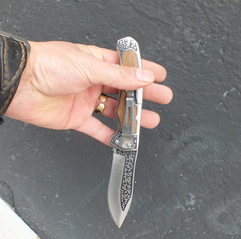 TR Columbia B3154-D özel seri çakı bıçağı