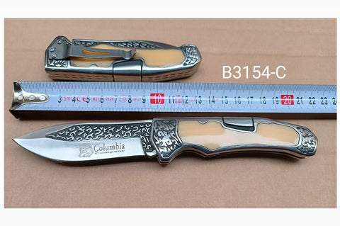 TR Columbia B3154-C özel seri çakı bıçağı