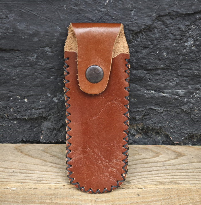 Özer deri çakı bıçağı kılıfı 14 cm