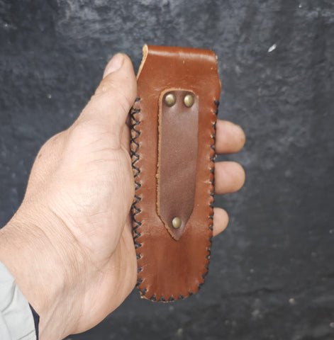 Özer deri çakı bıçağı kılıfı 14 cm