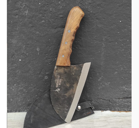 Bursa Karagülle dövme çelik el yapımı şef bıçağı