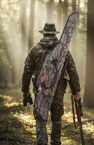 Nimrod lüks TFK0115 orman desen 66-71 cm dürbünlü tüfek kılıfı