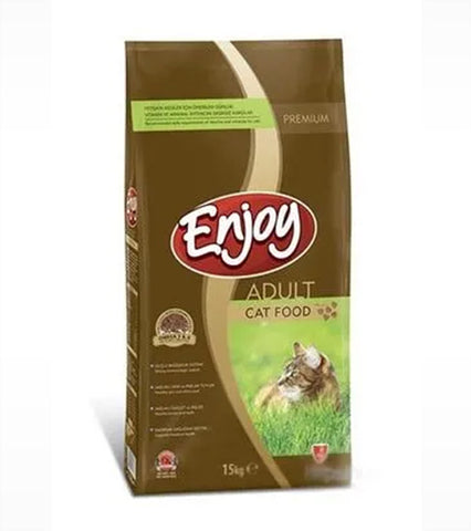 Enjoy yetişkin tavuklu kedi maması 15+1 kg