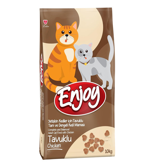 mahmutogluav av malzemeleri Enjoy tavuklu Yetişkin kedi maması 10 Kg ürün görseli