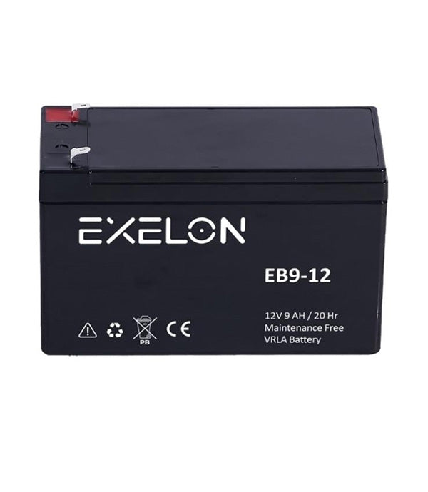 mahmutogluav av malzemeleri Exelon 12 Volt 9 Amper Kuru Akü ürün görseli