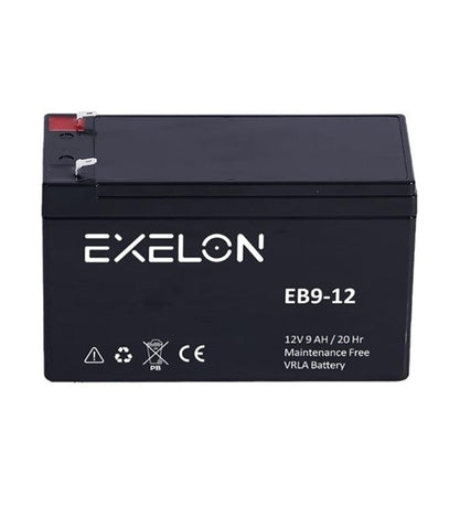 Exelon 12 Volt 9 Amper Kuru Akü