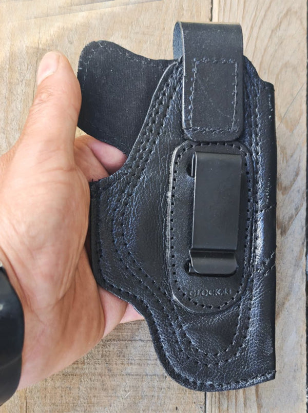 mahmutogluav av malzemeleri Glock 43 X tabanca iç kılıfı Hakiki deri ürün görseli