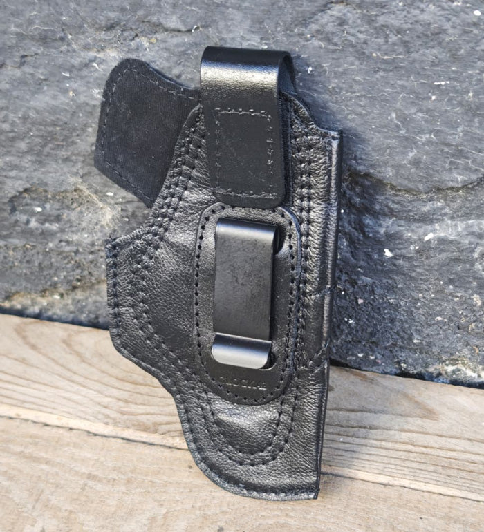 Glock 43 X tabanca iç kılıfı Hakiki deri
