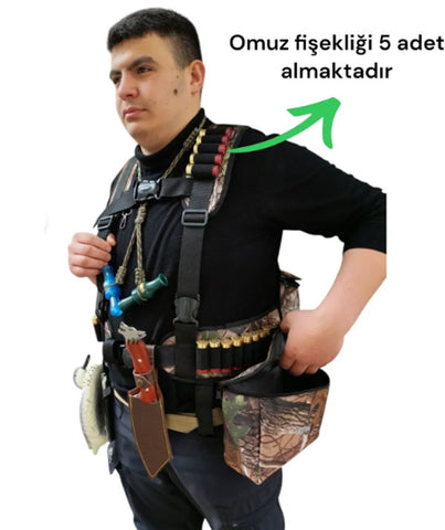 GrayWolf fişeklikli sırt çantası