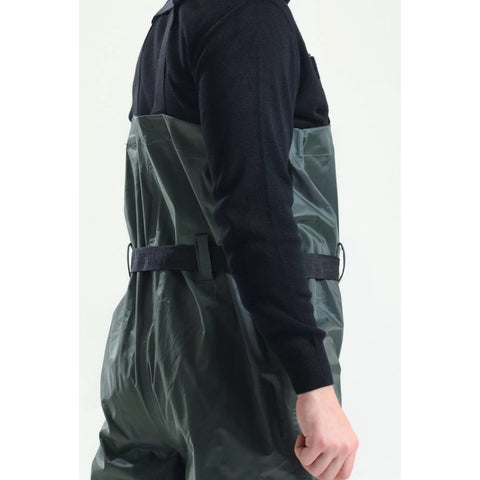 Hunthink Haki Taslan göğüs tulum çizme