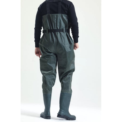 Hunthink Haki Taslan göğüs tulum çizme