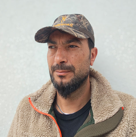 Kamuflaj avcı şapkası