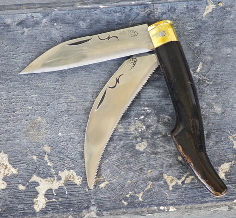 Kandemir manda boynuz saplı Tosya bıçağı bıçkısı 12 cm