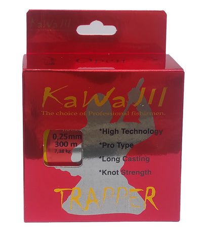 Kawa Jıl Trapper 300m Şeffaf kopmayan Misina