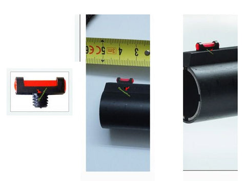 Hıvız ince kırmızı fosforlu arpacık 3x9 mm