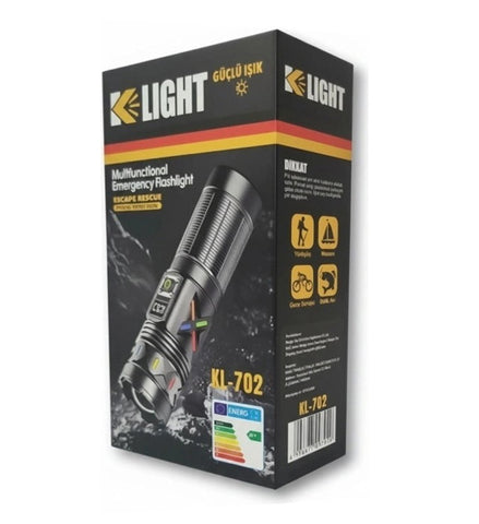 K Light KL702 Şarjlı El Feneri