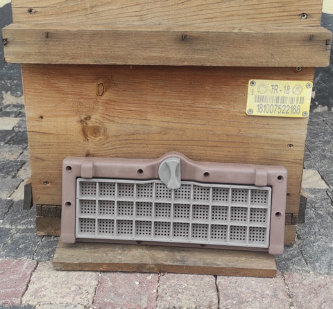 Plastik sürgülü uçuş tahtası kahverengi 34 x 13 cm